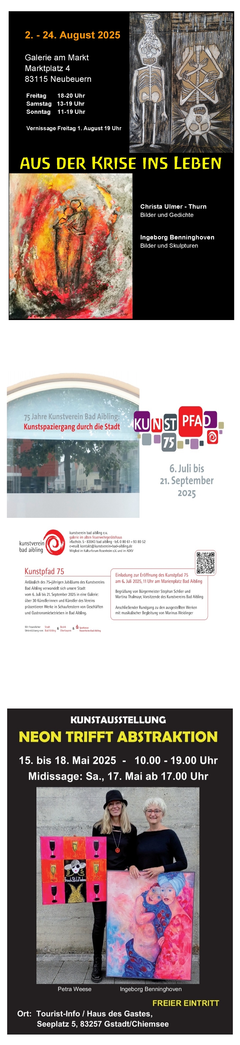 23 Gstadt, Kunstpfad, Neubeuern 2025